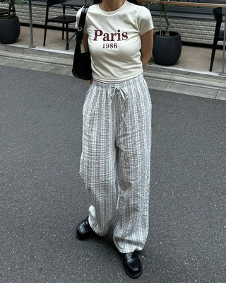Paris crop t-shirt