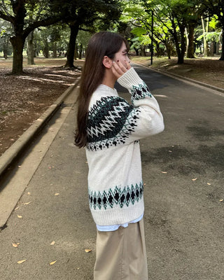 Jacquard Round Knit