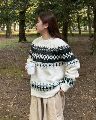 Jacquard Round Knit