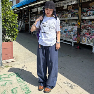 Unisex elasticated cotton pants