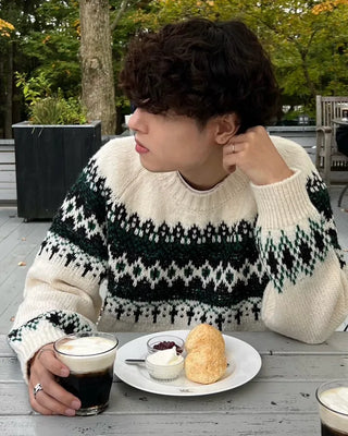 Jacquard Round Knit