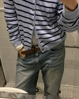 Unique leather style belt