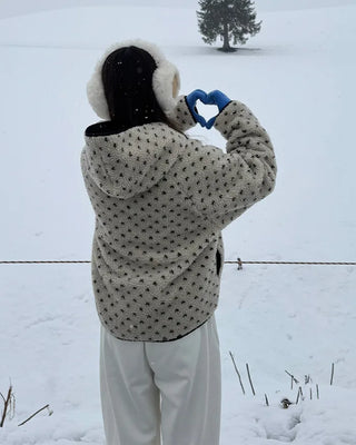 Sheepskin earmuffs