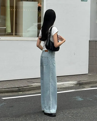 Crop Simple Short-Sleeve T-Shirt