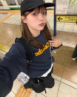 Boucle embroidered sweatshirt