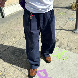 Unisex elasticated cotton pants