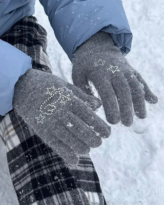 Star Beads Point Gloves