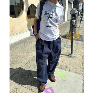 Unisex elasticated cotton pants