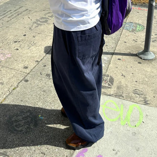 Unisex elasticated cotton pants