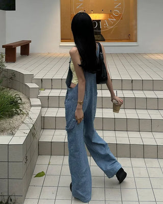 Striped suspenders