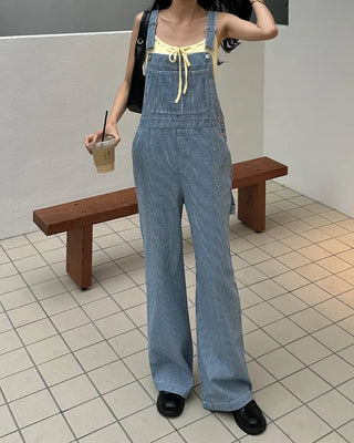 Striped suspenders