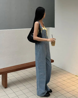 Striped suspenders