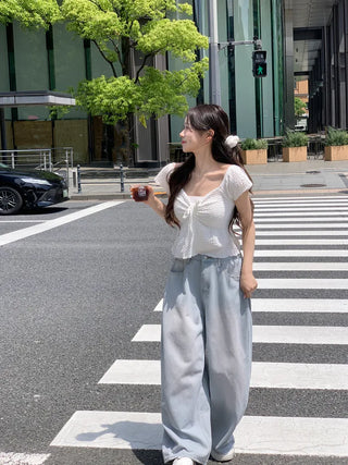 Ribbon Butterfly Blouse