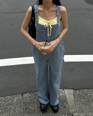 Striped suspenders