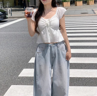 Ribbon Butterfly Blouse