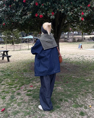 Ribbed Border Basic Fit Cardigan
