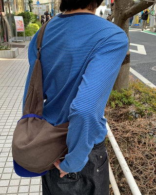 Mini striped long-sleeved T-shirt