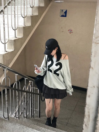 [2 colors] Tiered elastic skirt