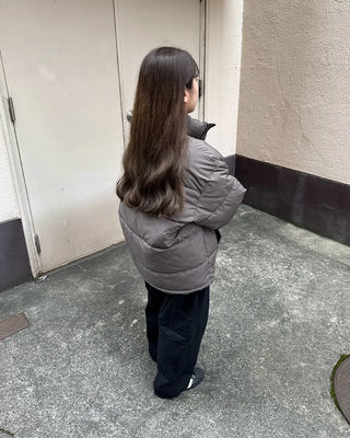 (Unisex) Simple Down Jacket