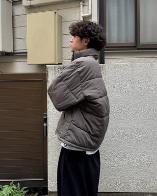 (Unisex) Simple Down Jacket