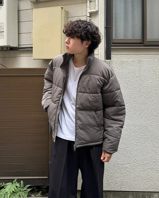 (Unisex) Simple Down Jacket