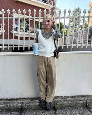 Soft angora knit vest