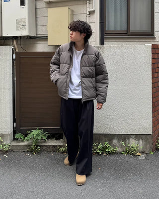 (Unisex) Simple Down Jacket