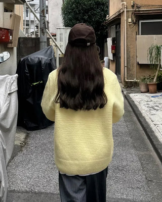 (Unisex) Simple Round Knit