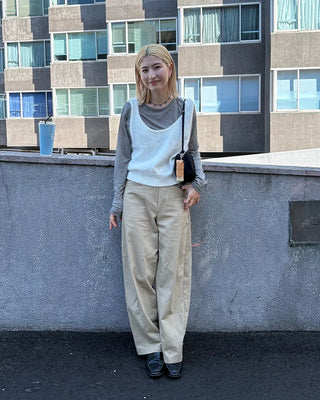 Soft angora knit vest
