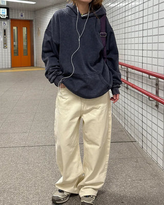 Oversized Pigment Hoodie