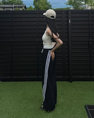 Wide T-Fed String Rack Pants