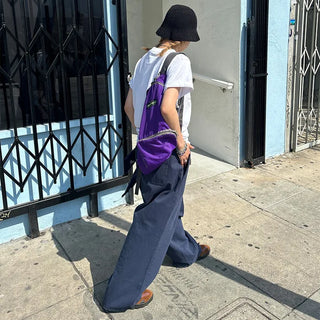 Unisex elasticated cotton pants
