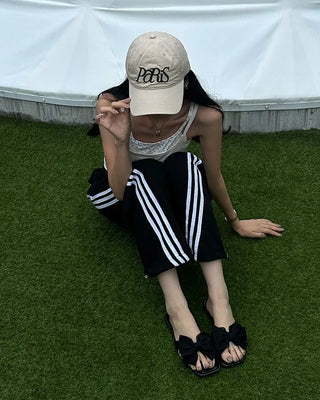 Wide T-Fed String Rack Pants