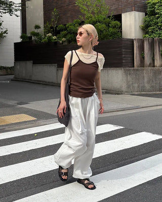 Double buckle mesh sandals