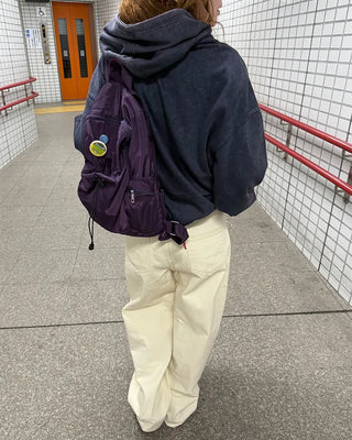 Wide cotton pants
