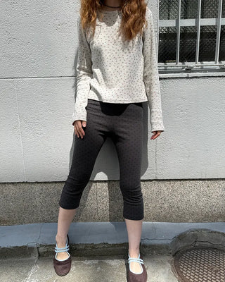 Polka Dot Capri Pants