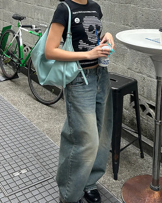 Shoulder strap tote bag