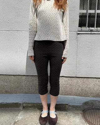 Polka Dot Capri Pants