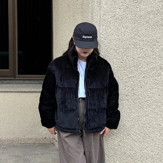 Corduroy padding
