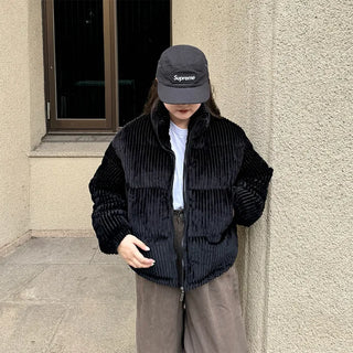 Corduroy padding