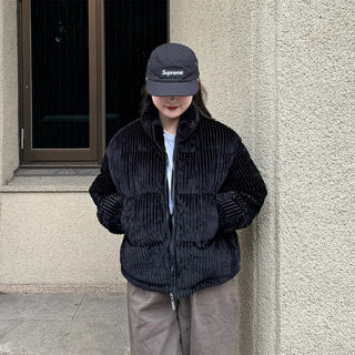 Corduroy padding