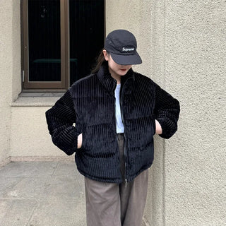 Corduroy padding