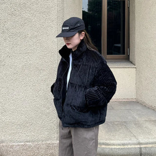 Corduroy padding