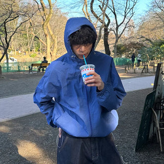 (Unisex) 2-way String Mountain Parka