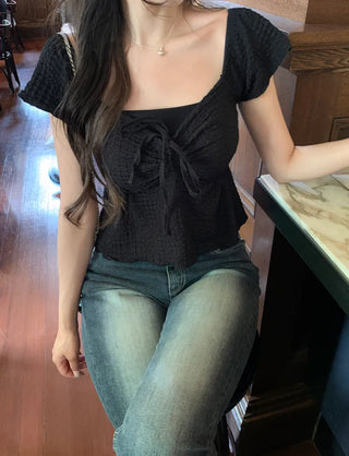 Ribbon Butterfly Blouse