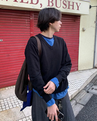 Mini striped long-sleeved T-shirt