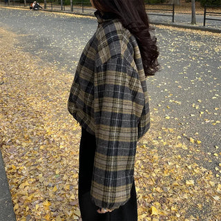 Reversible Stitch Check Jumper