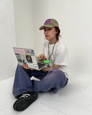 (ORIGINAL) Block Logo Basic Half T-Shirt