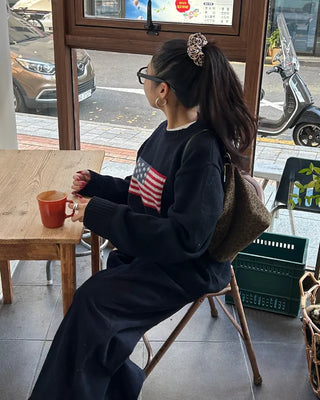 (Unisex) Vintage American Knit Sweater