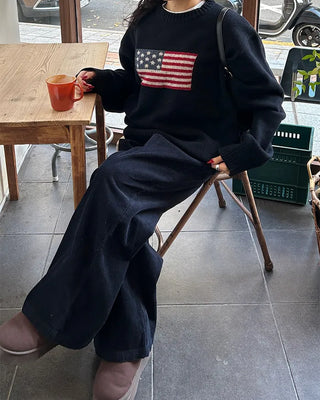 (Unisex) Vintage American Knit Sweater